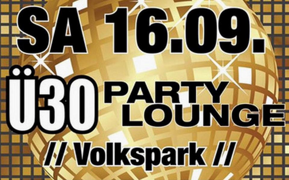 Ü30 Party 16.09.2017 vom Café Deix im Volkspark, Schleifweg aus Halle (Saale) 1