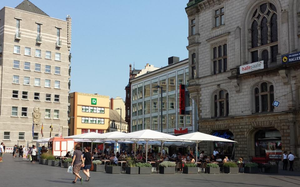 Eiscafé Rialto - Marktplatz aus Halle (Saale)