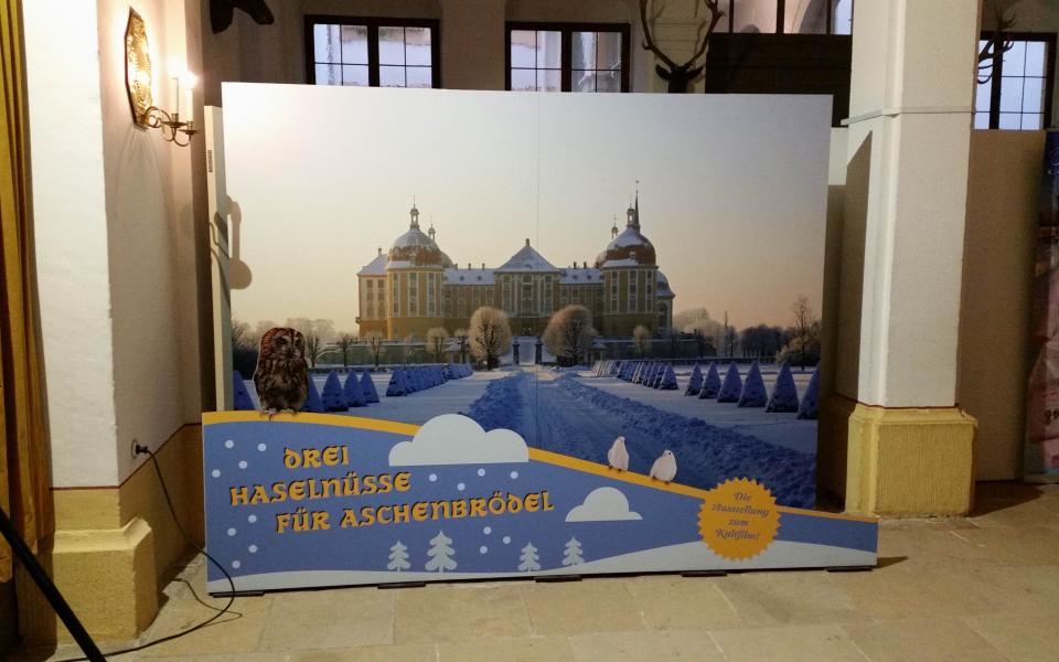 Winterausstellung Drei Haselnüsse für Aschenbrödel im Schloss Moritzburg aus Moritzburg  Bild 2