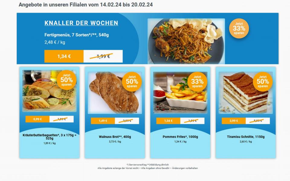 Angebote Werbung ab 14. Februar 2024 bei Frostkauf – Ihr Tiefkühl-Discount, Berliner Allee aus Hohenwarsleben