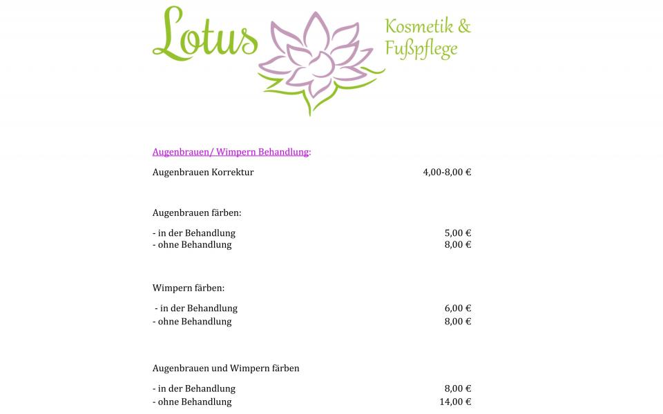 Lotus Kosmetik & Fußpflege, Georg-Schumann-Straße, Zentrum-Nord aus Leipzig 6