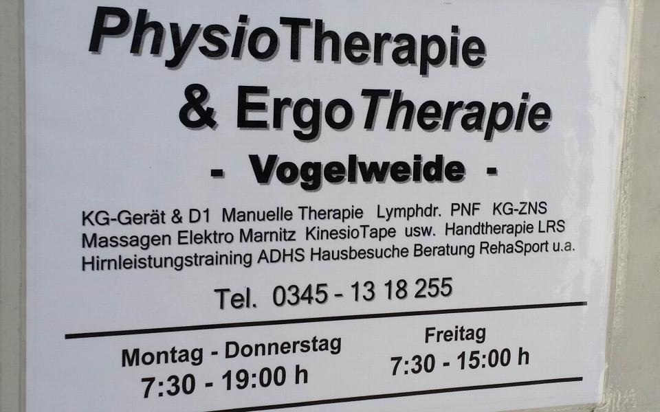 Physiotherapie  & Ergotherapie - Vogelweide aus Halle (Saale)