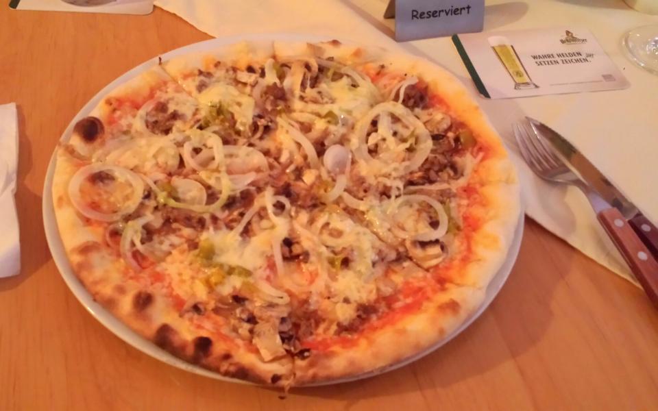 Pizza im Amalfi - Ristorante Pizzeria, Graseweg, Stadtmitte aus Halle (Saale)