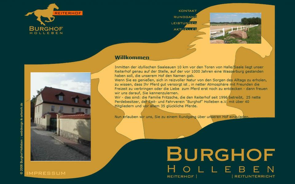 Der Burghof - Reiterhof, Burg, Holleben aus Teutschenthal 3