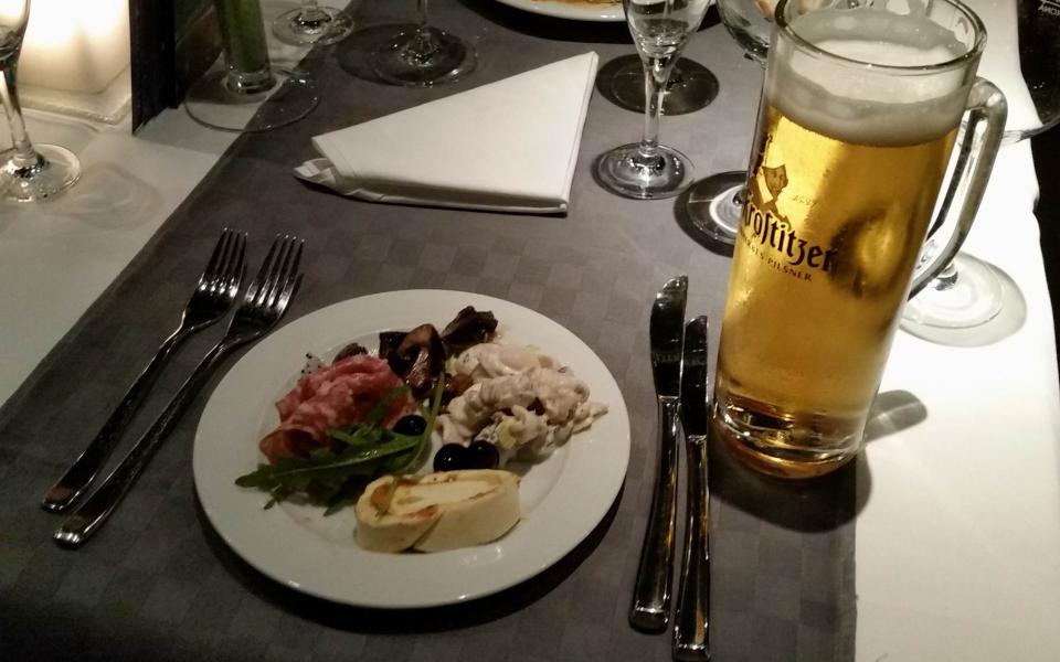 lecker Essen vom Restaurant im Panorama Tower Leipzig