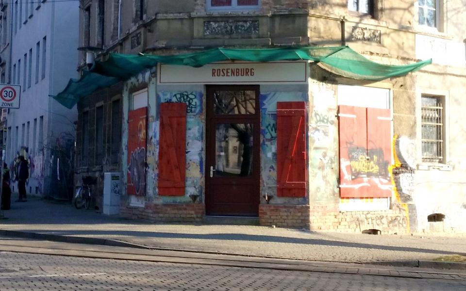 Café Rosenburg & Kunstraum im Paulusviertel von Halle (Saale)