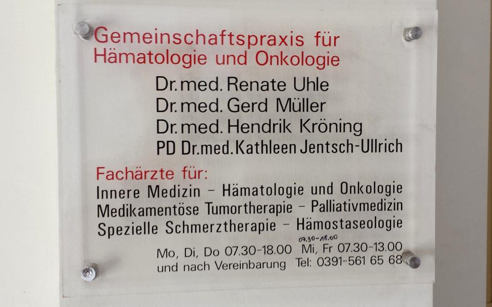 Dr. Hendrik Kröning - Hämatologie & Onkologie aus Magdeburg