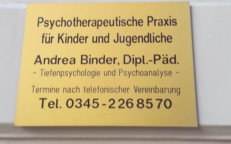 Dipl.-Päd. Andrea Binder - Psychotherapeutin aus Halle (Saale) 2