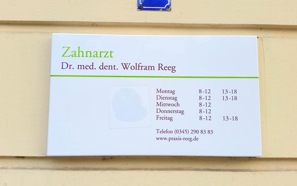 Dr. med. Wolfram Reeg Zahnarzt aus Halle (Saale) 3