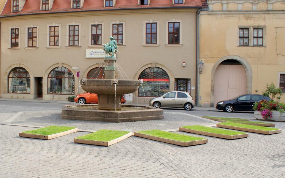 Eselsbrunnen auf dem Alten Markt aus Halle (Saale) 4