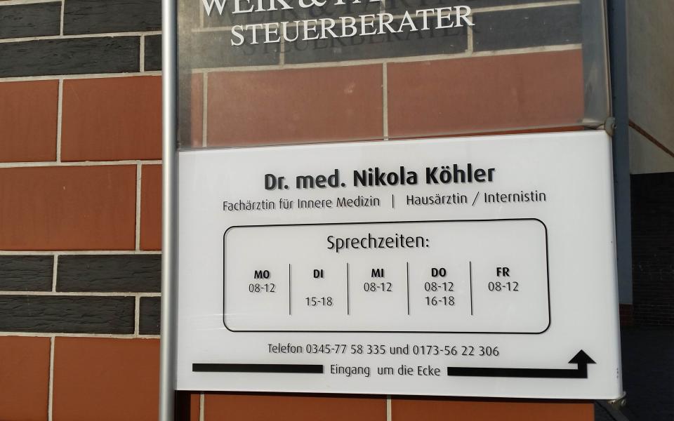 Dr. med. Nikola Köhler - Internistin aus Halle (Saale) 2