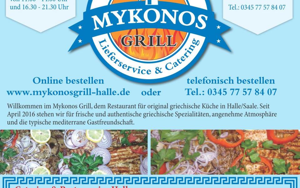 Mykonos Grill - Grieche & Lieferservice aus Halle (Saale)