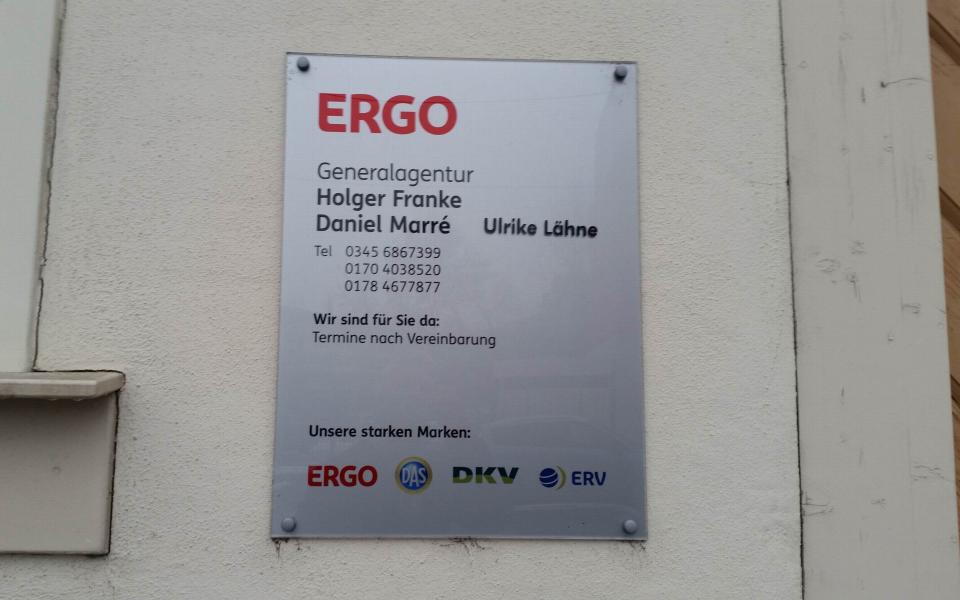 Holger Franke, Daniel Marré, Ulrike Lähne ERGO Versicherung  Mansfelder Straße aus Halle (Saale) 2