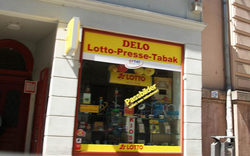DELO LOTTO-PRESSE-TABAK Steinstraße, Große Steinstraße, Zentrum aus Halle (Saale)
