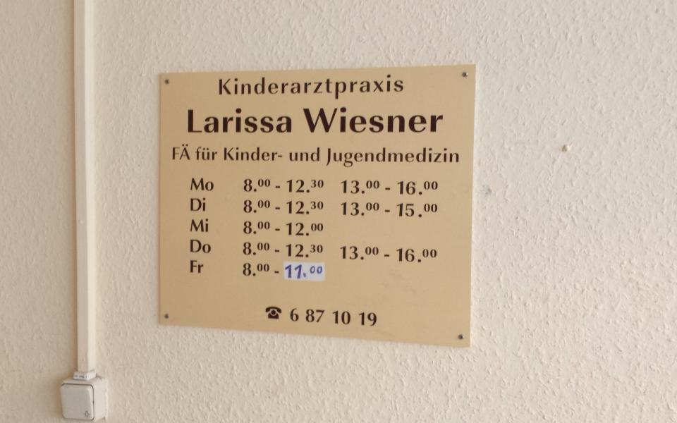 Dipl.-Med. Larissa Wiesner -  FÄ für Kinder- und Jugendmedizin, Falladaweg, Westliche Neustadt aus Halle (Saale) 2