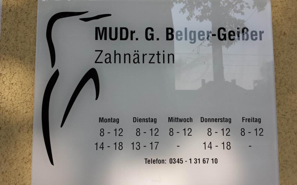 MU Dr. Gabriele Belger-Geißer - Zahnärztin  in der Elsa-Brändström-Straße von Halle (Saale) 2