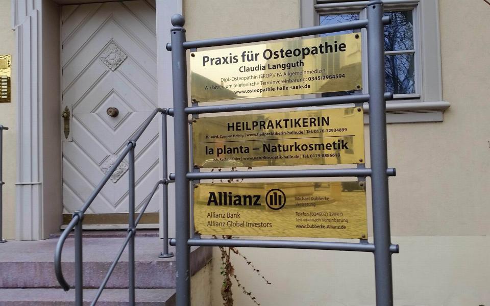 Claudia Langguth Praxis für Osteopathie, Domplatz, Altstadt aus Halle (Saale) 2