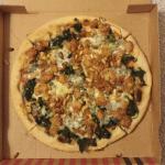 Hollys Pizza - leckere Merano Pizza mit Hühnerfleisch Ernst Toller Straße aus Halle (Saale)