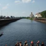 Drachenbootrennen Wettkampf Saale Hafen Trotha aus Halle (Saale) 8